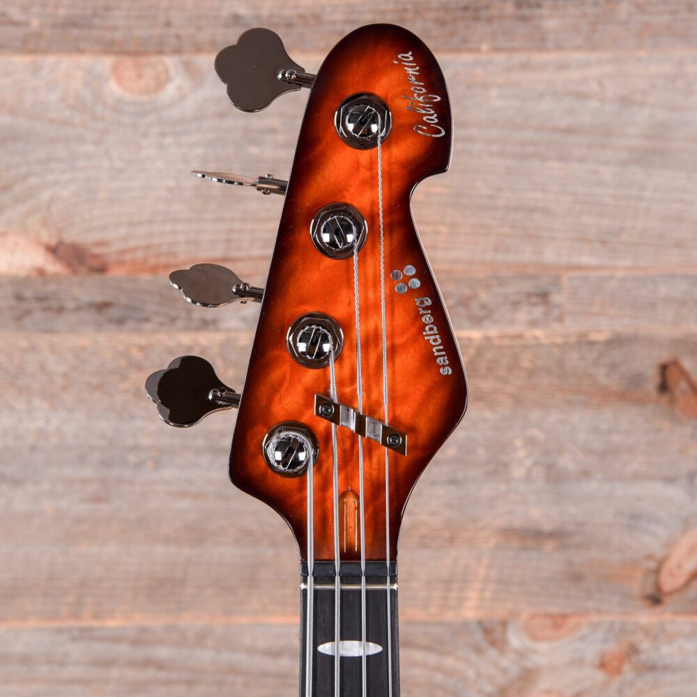 Sandberg California Supreme Quilted Maple Honeyburst w/Matching Headstock - My Store