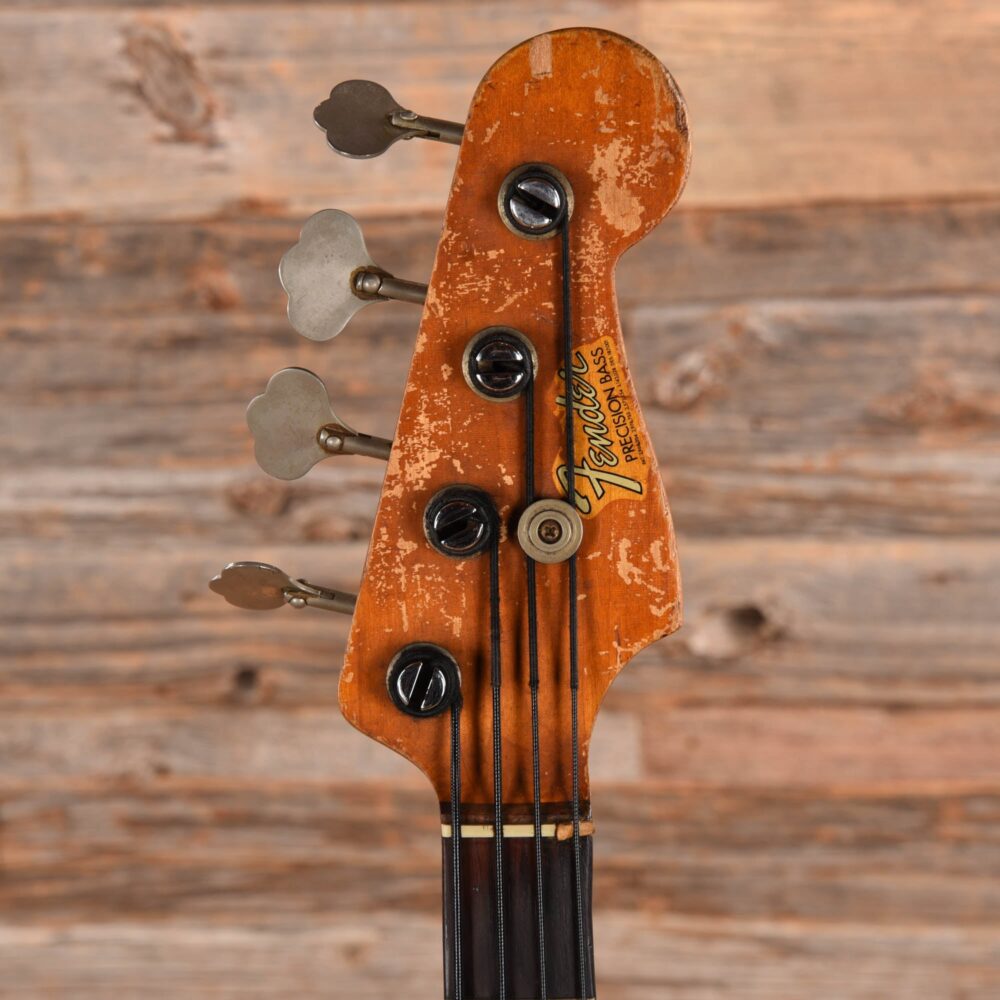 Fender Precision Bass Candy Apple Red 1965 - My Store