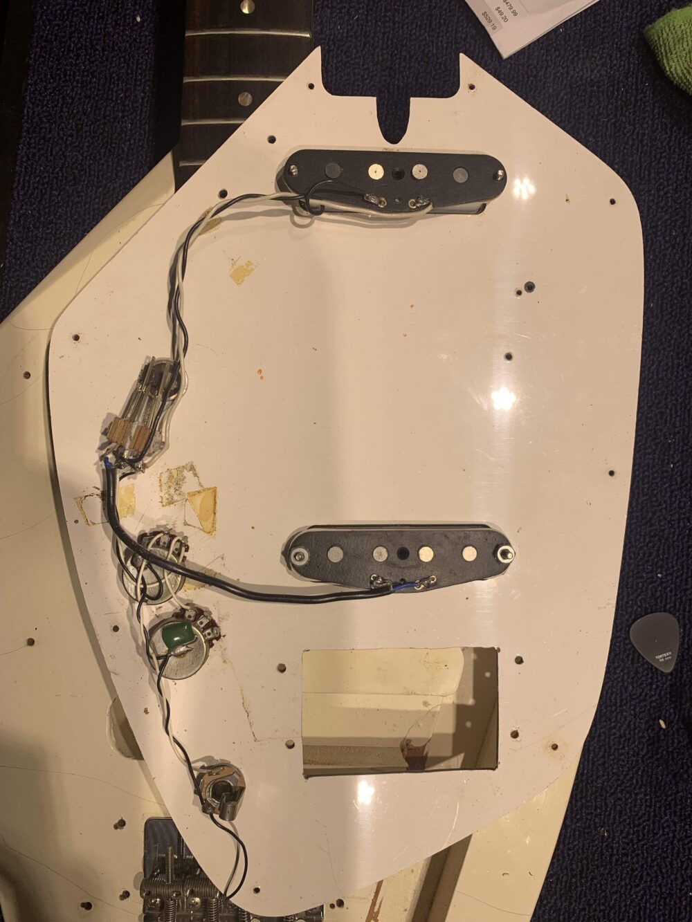 Vox Phantom IV Bass White 1965 - My Store