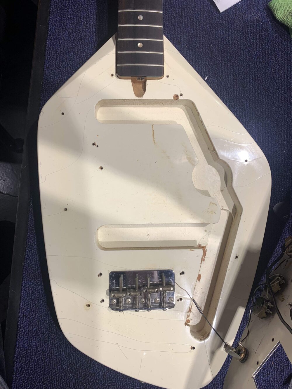 Vox Phantom IV Bass White 1965 - My Store