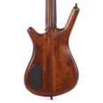 Warwick 2022 Limited Edition Pro Series 5-String Streamette BO Special Amber Transparent Satin - My Store
