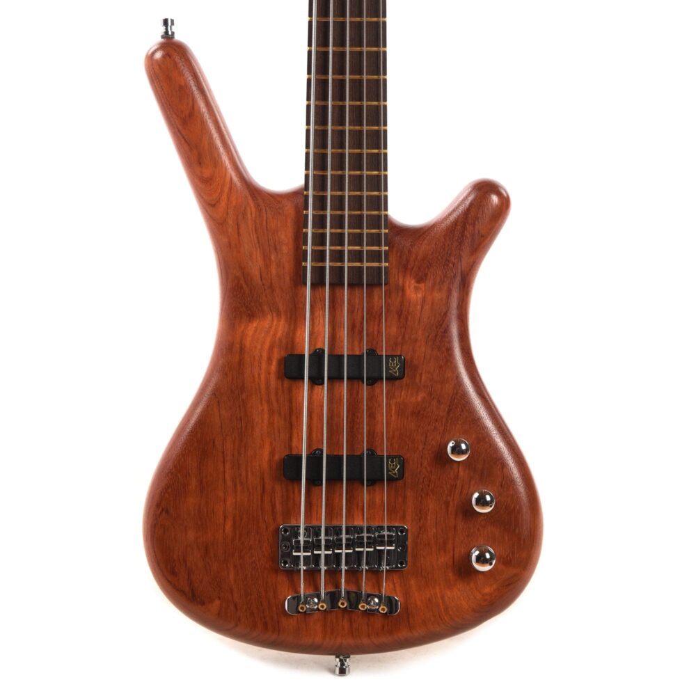 Warwick Pro Series Corvette Standard 5-String Active Bubinga Natural Transparent Satin - My Store