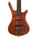 Warwick Pro Series Corvette Standard 5-String Active Bubinga Natural Transparent Satin - My Store