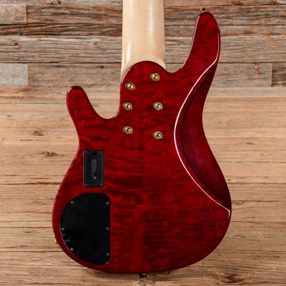 Yamaha TRB-JP2 John Patitucci Signature 6-String Bass Transparent Red - My Store
