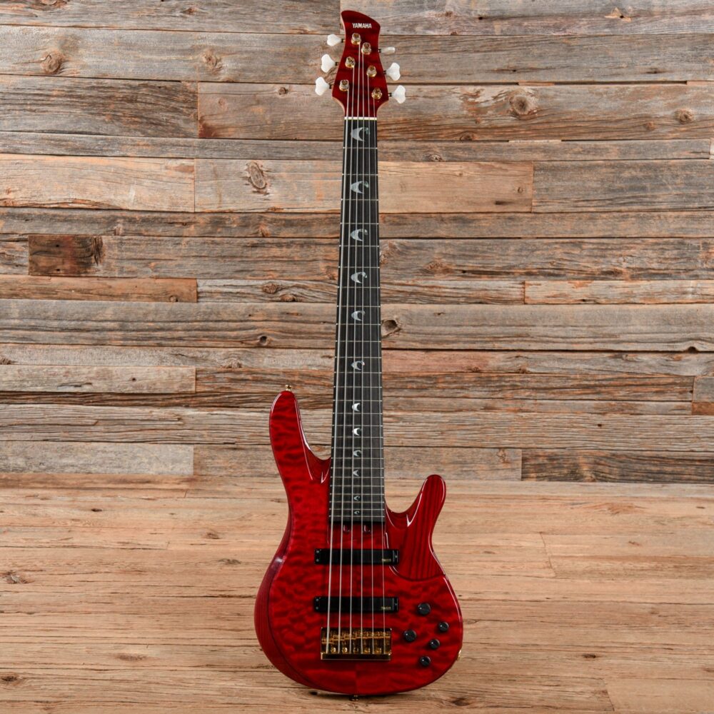 Yamaha TRB-JP2 John Patitucci Signature 6-String Bass Transparent Red - My Store