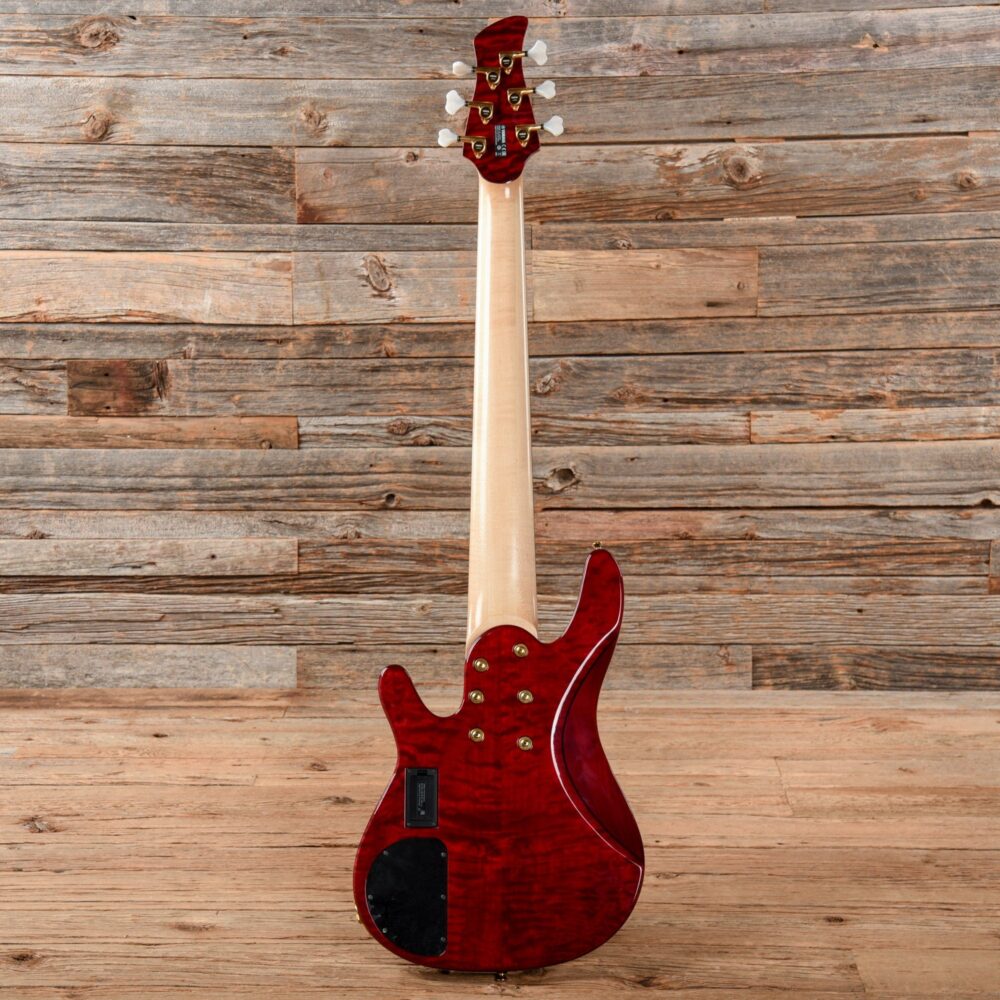 Yamaha TRB-JP2 John Patitucci Signature 6-String Bass Transparent Red - My Store