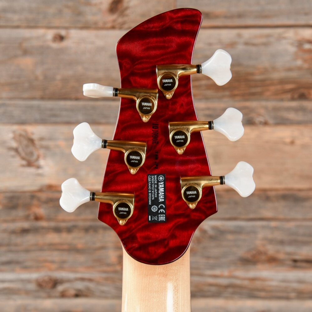 Yamaha TRB-JP2 John Patitucci Signature 6-String Bass Transparent Red - My Store