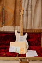 Used Fender AVRI '56 Reissue Stratocaster 2012 - Aged White Blonde - The Guitar Rescue-The Guitar Rescue