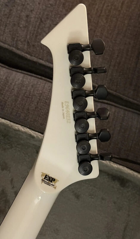 ESP Snakebyte Snow White 2023 - The Guitar Rescue-The Guitar Rescue