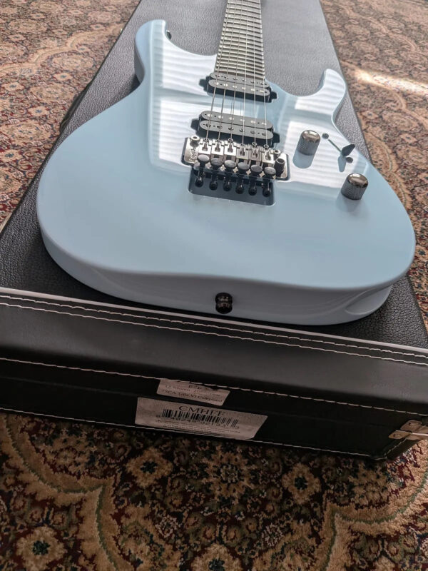 ESP M-II 2023 - Sonic Blue - The Guitar Rescue-The Guitar Rescue