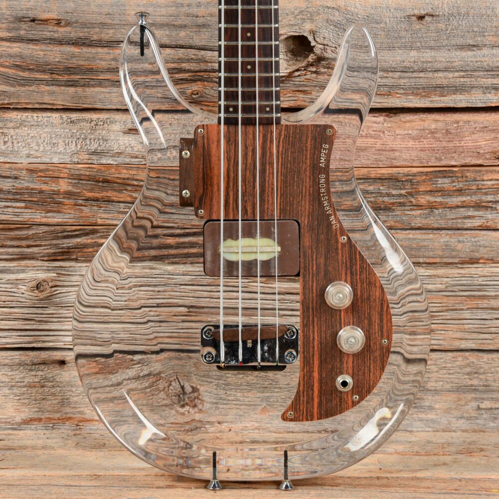 Ampeg Dan Armstrong Bass Lucite 1970 - The Guitar Rescue-The Guitar Rescue