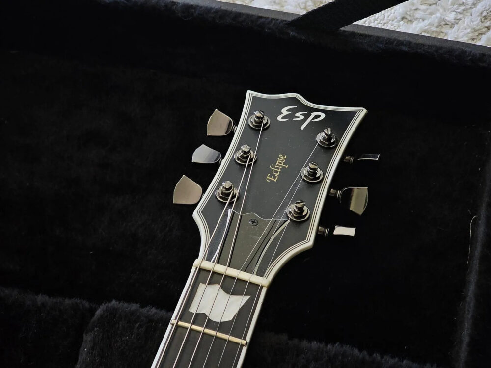 ESP Eclipse-I CTM 2009 - Black Satin - The Guitar Rescue-The Guitar Rescue