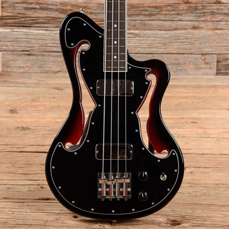 BilT Corvaire Bass Red Burst - The Guitar Rescue-The Guitar Rescue