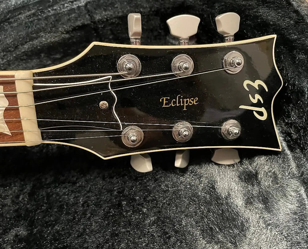 ESP Eclipse II 2011 - Quilted Maple Dark Brown Burst - The Guitar Rescue-The Guitar Rescue