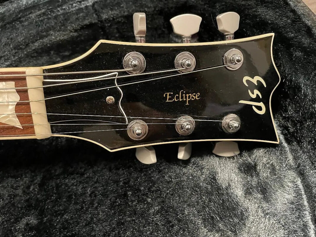 ESP Eclipse II 2011 - Quilted Maple Dark Brown Burst - The Guitar Rescue-The Guitar Rescue