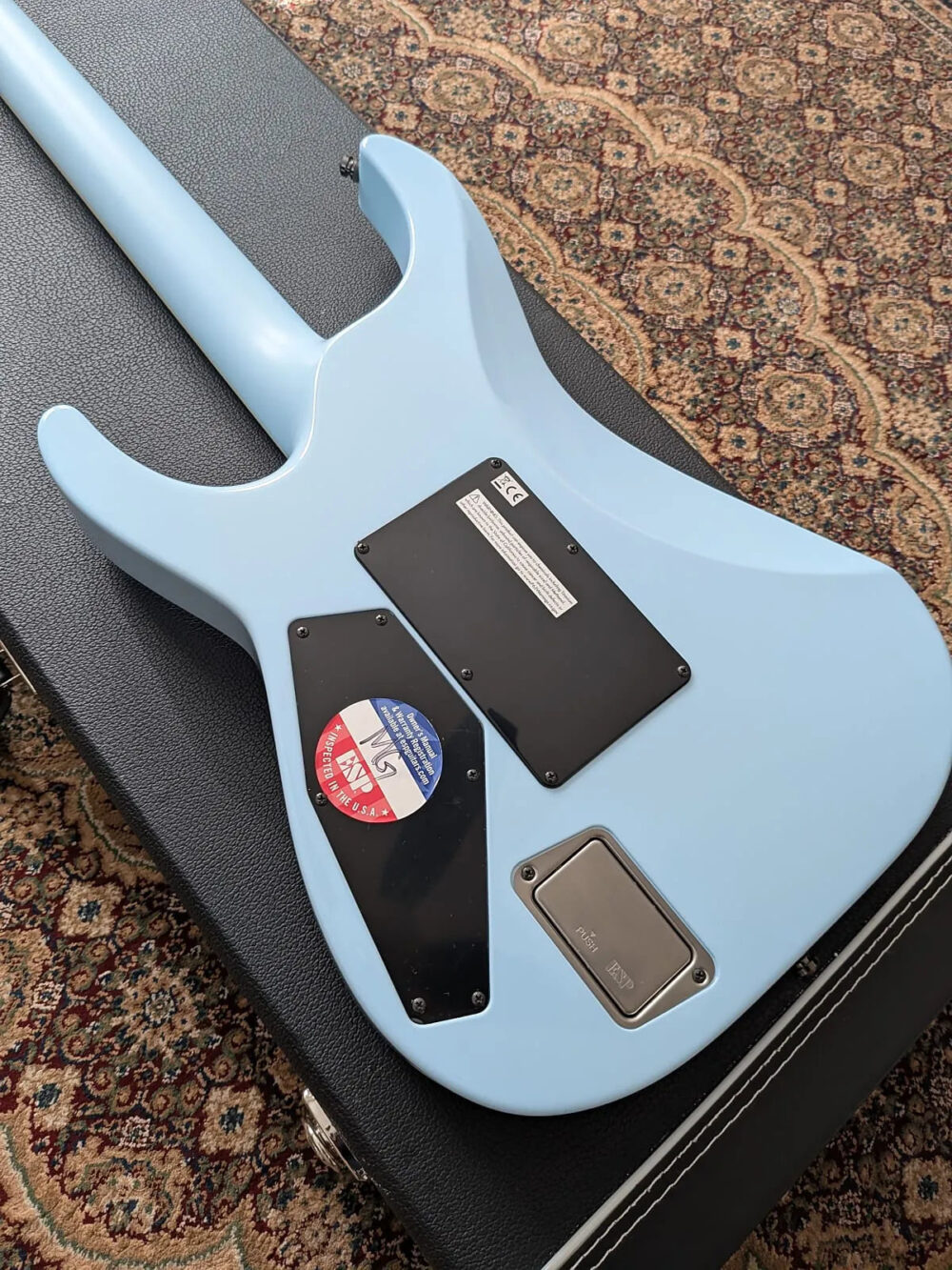 ESP M-II 2023 - Sonic Blue - The Guitar Rescue-The Guitar Rescue