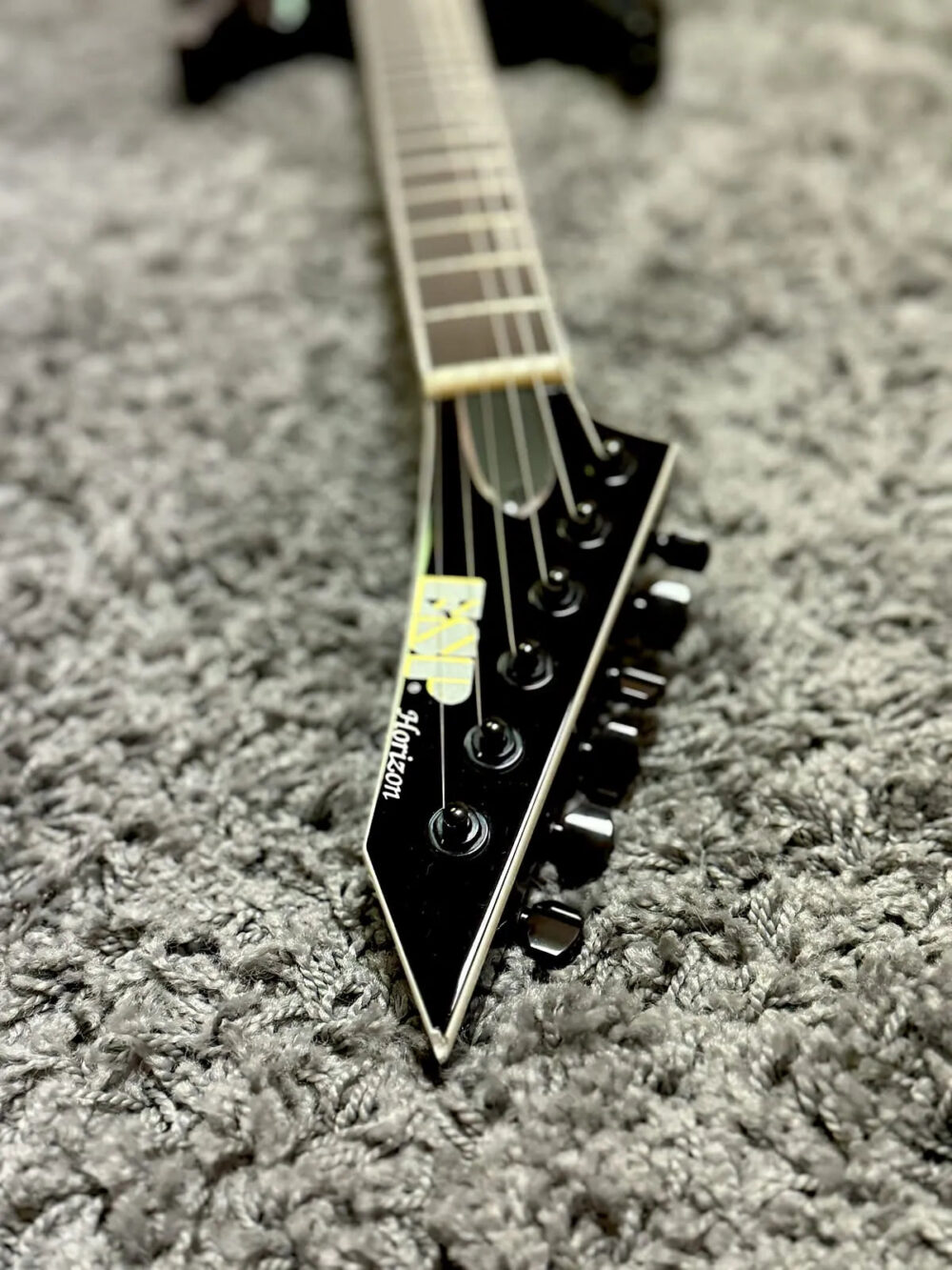 ESP Usa horizon ll 2022 - Black sparkle - The Guitar Rescue-The Guitar Rescue