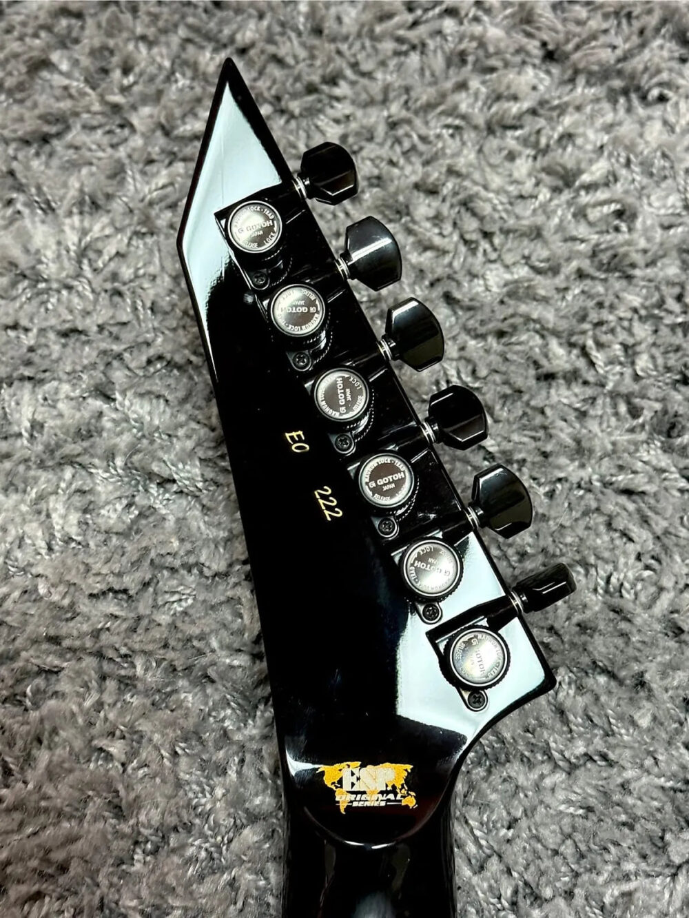 ESP Usa horizon ll 2022 - Black sparkle - The Guitar Rescue-The Guitar Rescue