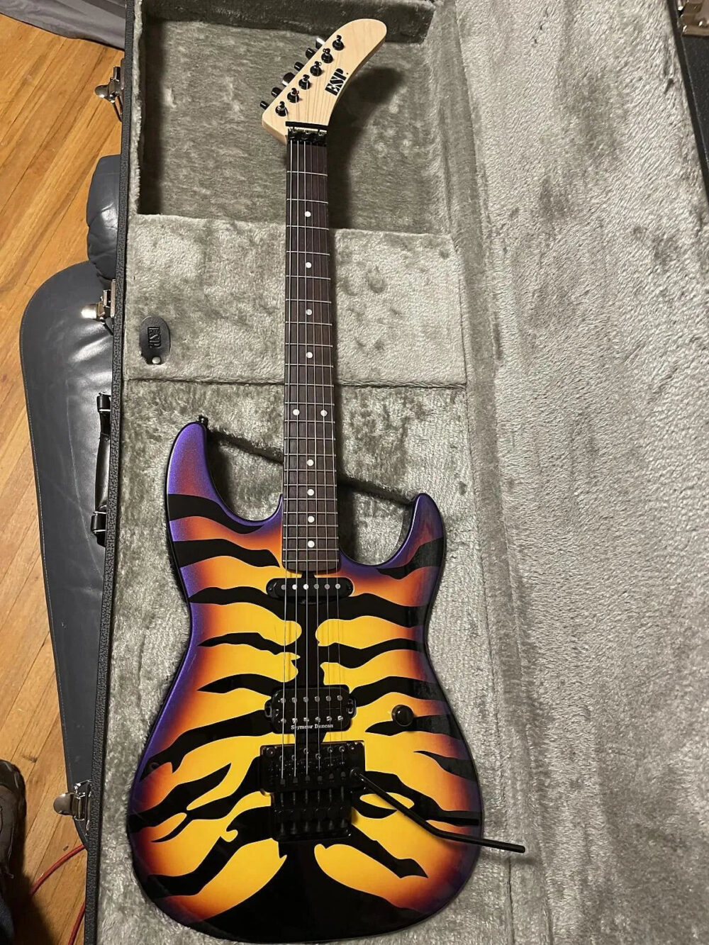 ESP George Lynch Signature-Sunburst Tiger - The Guitar Rescue-The Guitar Rescue