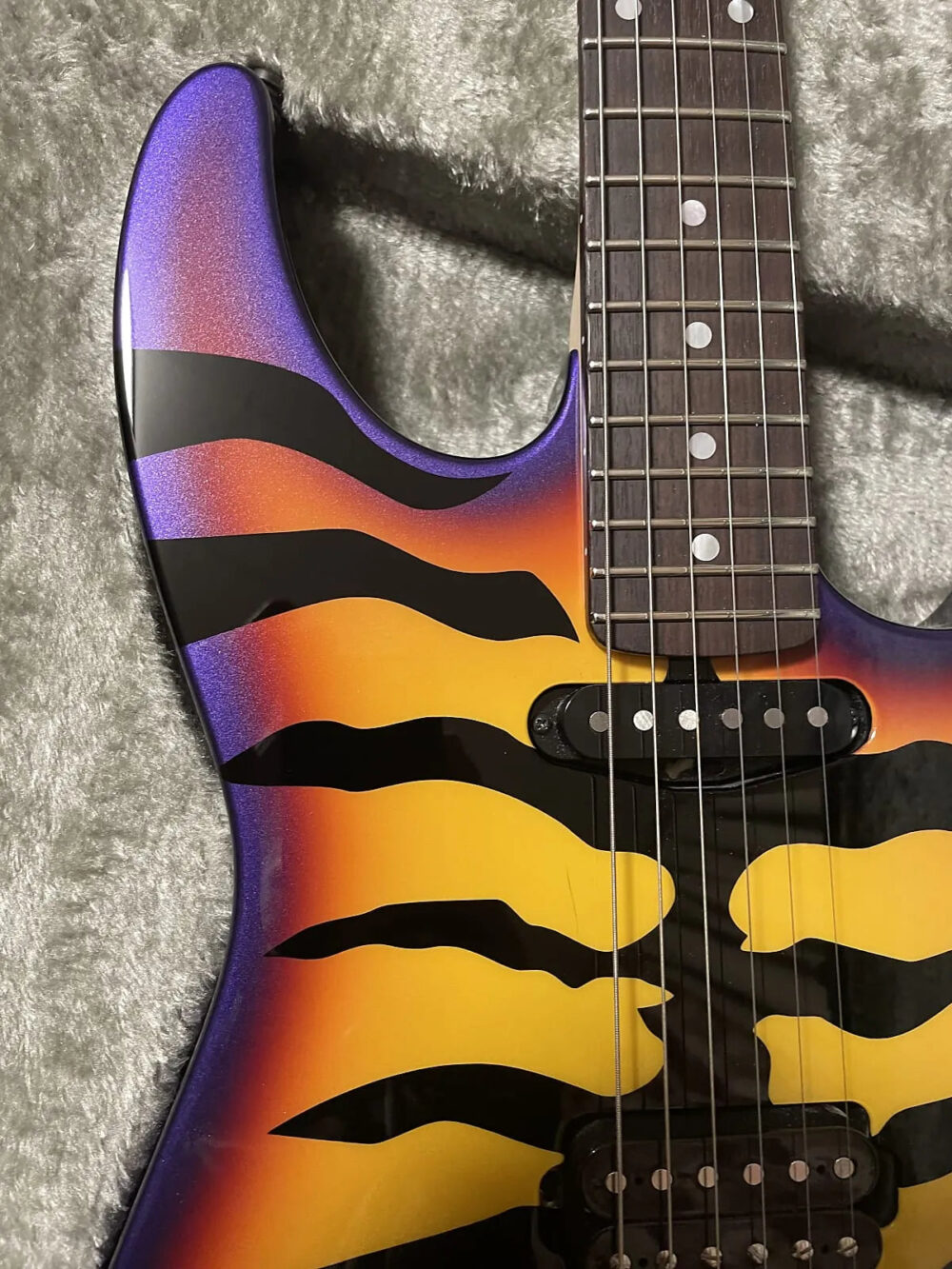ESP George Lynch Signature-Sunburst Tiger - The Guitar Rescue-The Guitar Rescue
