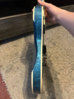 ESP Original Eclipse Custom - Blue Liquid Metal - The Guitar Rescue-The Guitar Rescue
