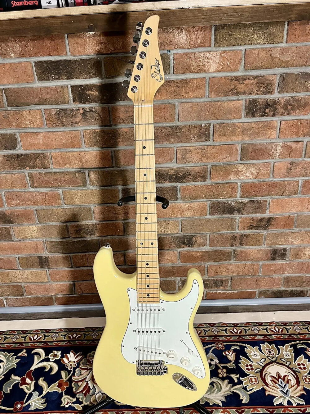Suhr Classic S SSS 2019 Vintage Yellow - The Guitar Rescue-The Guitar Rescue