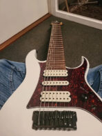Ibanez TAM10 Tosin Abasi Signature 2014 - 2016 - White - The Guitar Rescue-The Guitar Rescue