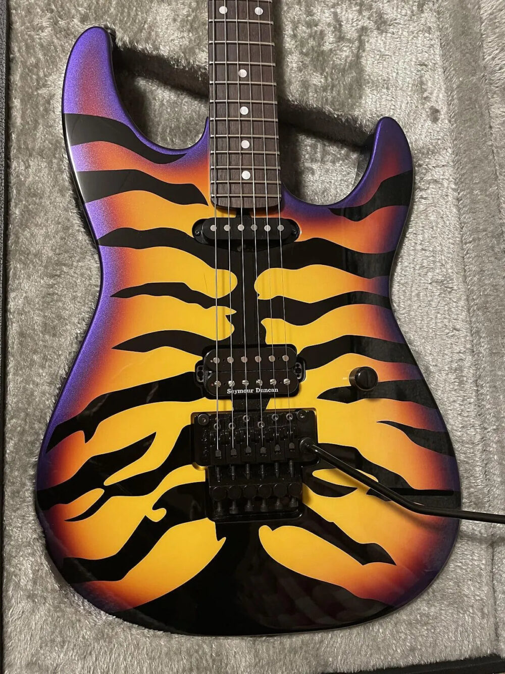 ESP George Lynch Signature-Sunburst Tiger - The Guitar Rescue-The Guitar Rescue