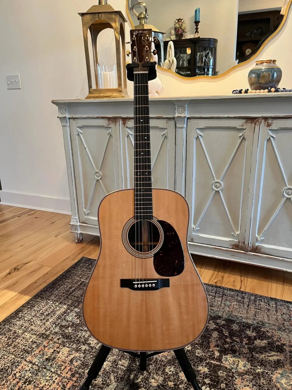 Santa Cruz OM Mahogany/Spruce with LR Baggs pickup - The Guitar Rescue-The Guitar Rescue