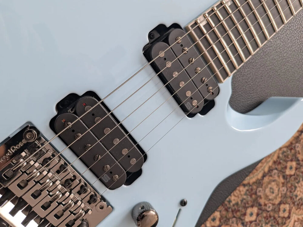 ESP M-II 2023 - Sonic Blue - The Guitar Rescue-The Guitar Rescue
