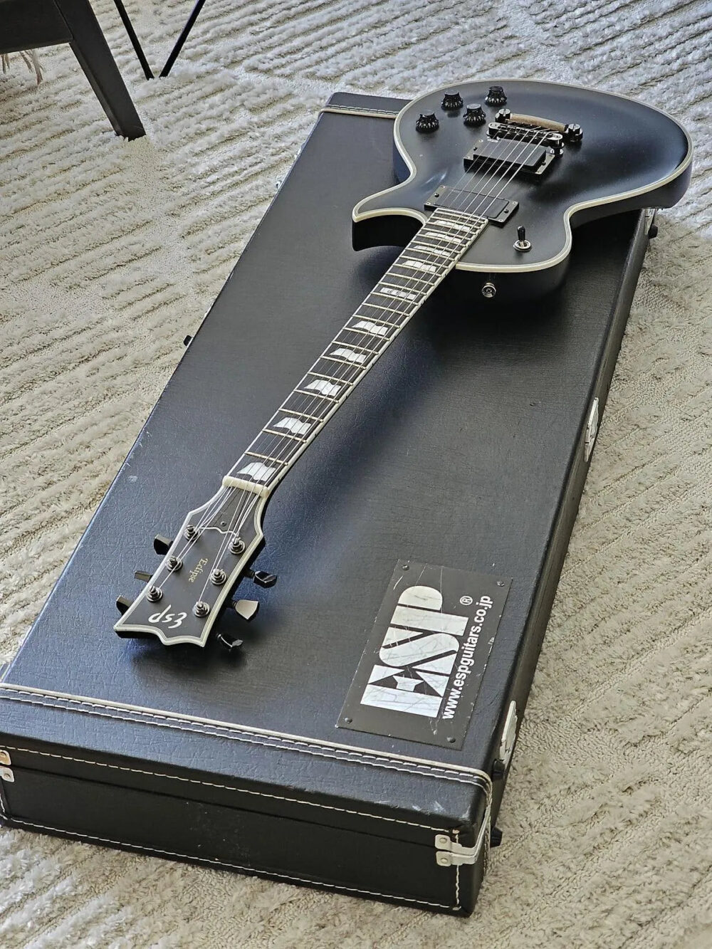 ESP Eclipse-I CTM 2009 - Black Satin - The Guitar Rescue-The Guitar Rescue