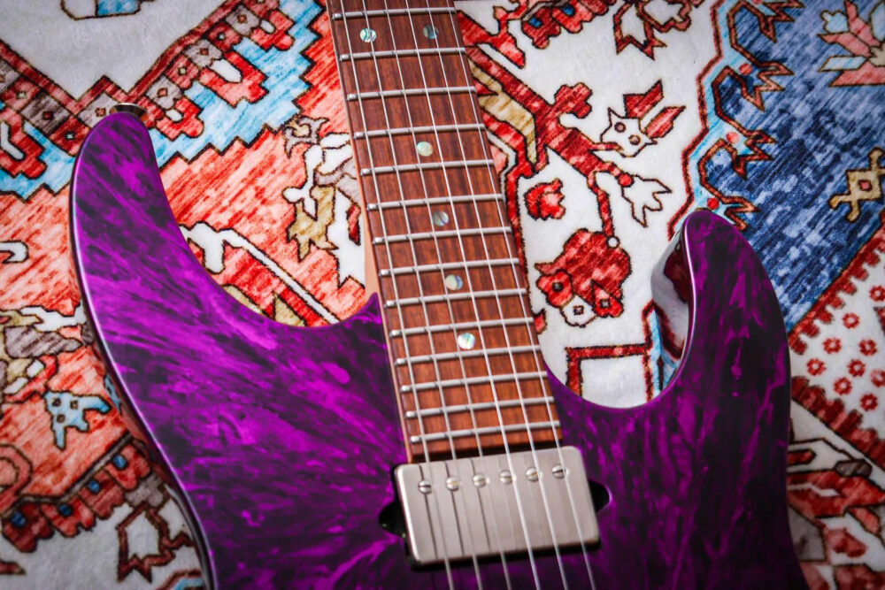 SUHR USA Custom Modern Nova "Purple Nova + Pau Ferro" (2008) - The Guitar Rescue-The Guitar Rescue
