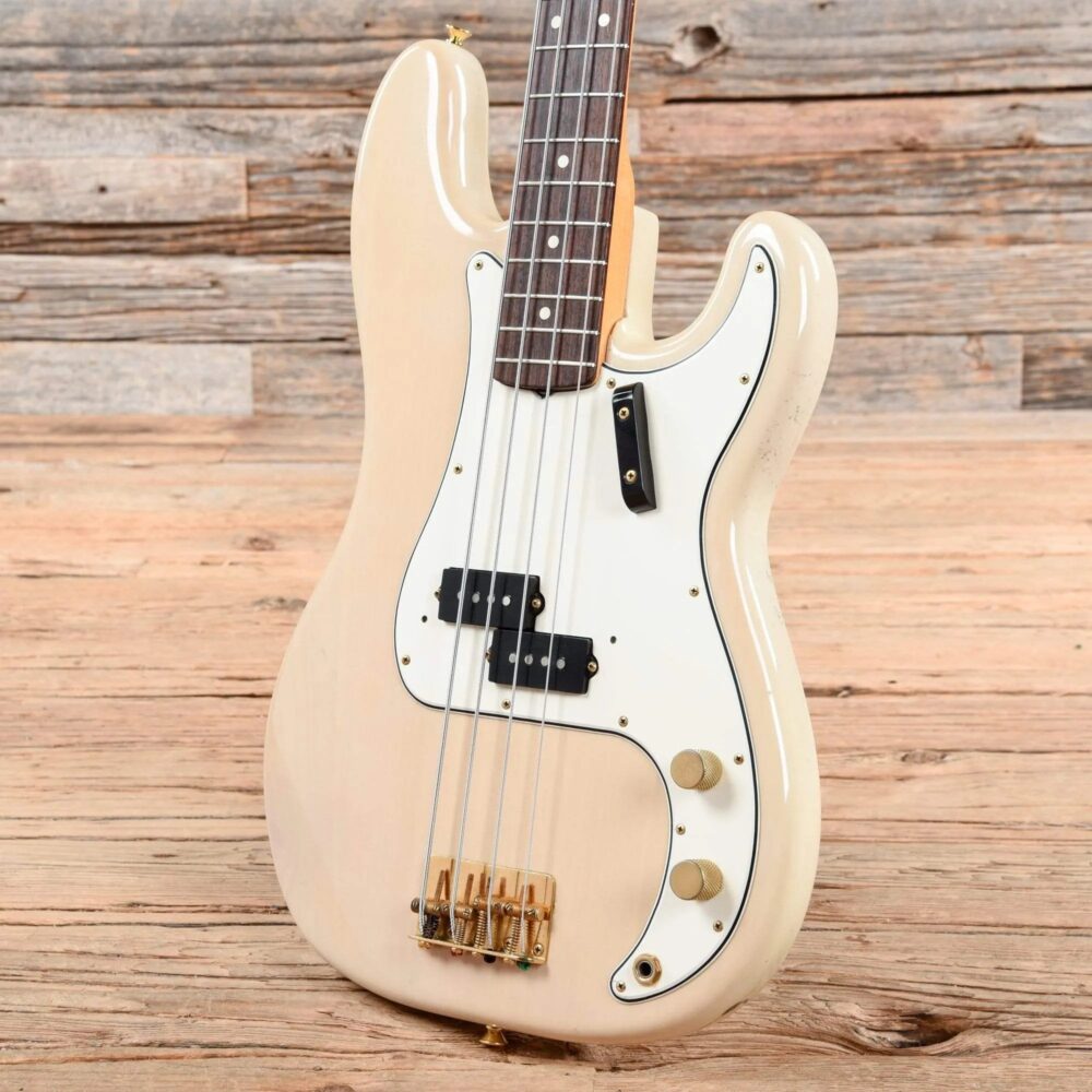 Fender American Vintage '62 Precision Bass Blonde w/Gold Hardware 1988 - The Guitar Rescue-The Guitar Rescue
