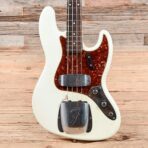 Fender Custom Shop 1960 Jazz Bass Journeyman Relic Aged Olympic White 2015 - The Guitar Rescue-The Guitar Rescue