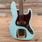 Fender Custom Shop 1960 Jazz Bass Relic Daphne Blue 2019 - The Guitar Rescue-The Guitar Rescue