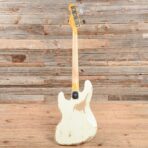 Fender Custom Shop 1961 Jazz Bass Heavy Relic Aged Olympic White 2019 - The Guitar Rescue-The Guitar Rescue