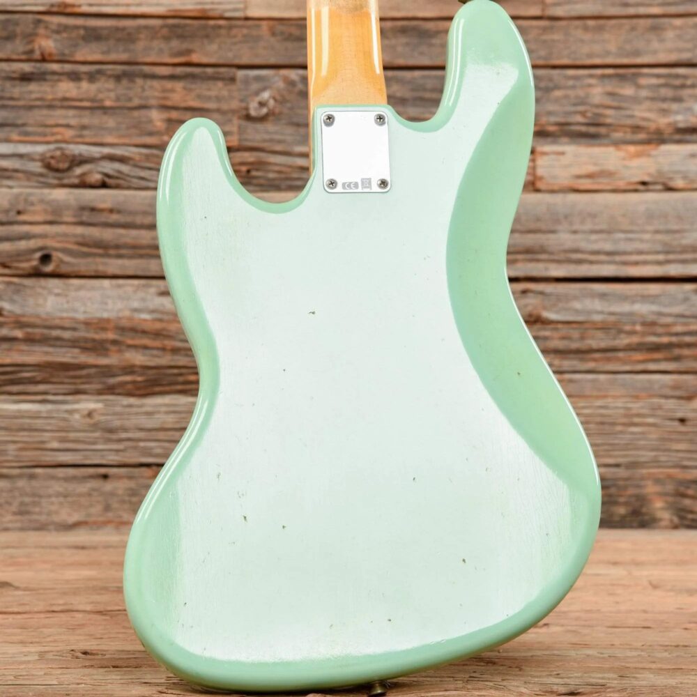 Fender Custom Shop 1962 Jazz Bass Journeyman Relic Aged Surf Green 2017 - The Guitar Rescue-The Guitar Rescue