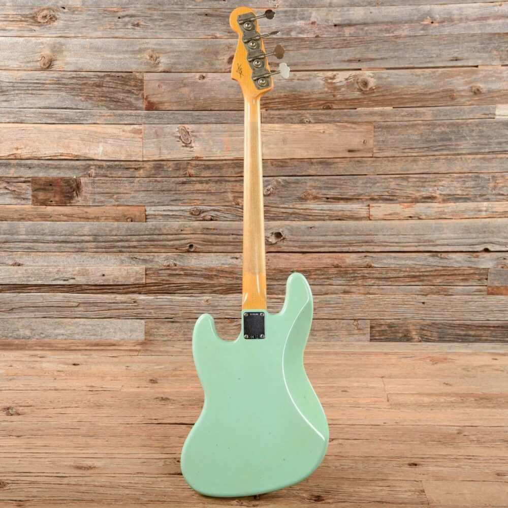 Fender Custom Shop 1962 Jazz Bass Journeyman Relic Aged Surf Green 2017 - The Guitar Rescue-The Guitar Rescue