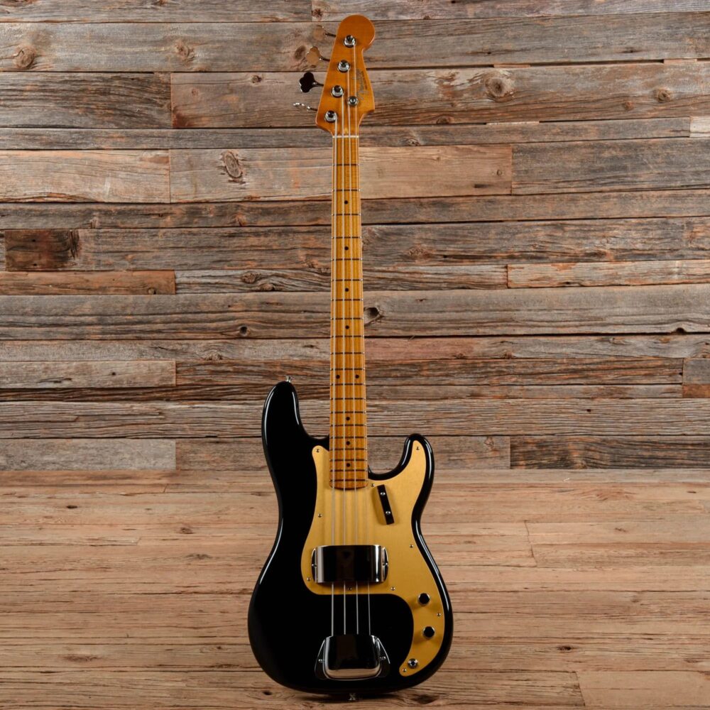 Fender Custom Shop 58 Precision Bass - Black Pearl NOS Black Pearl 2022 - The Guitar Rescue-The Guitar Rescue