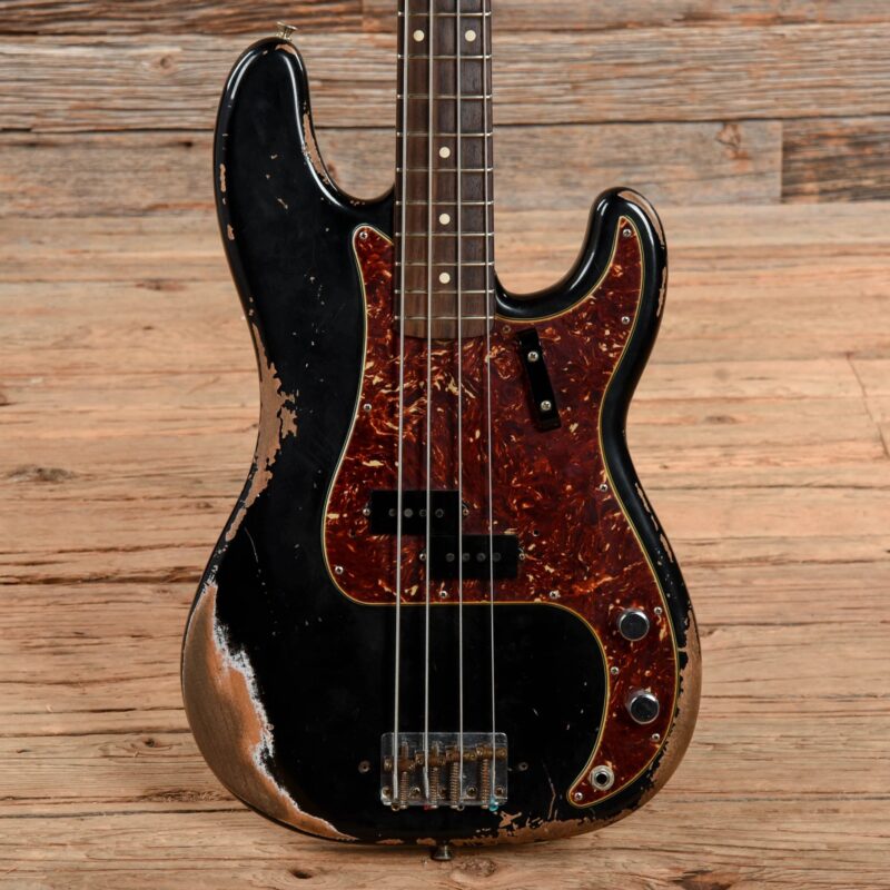 Fender Custom Shop '60 Precision Bass Relic Black 2020 - The Guitar Rescue-The Guitar Rescue