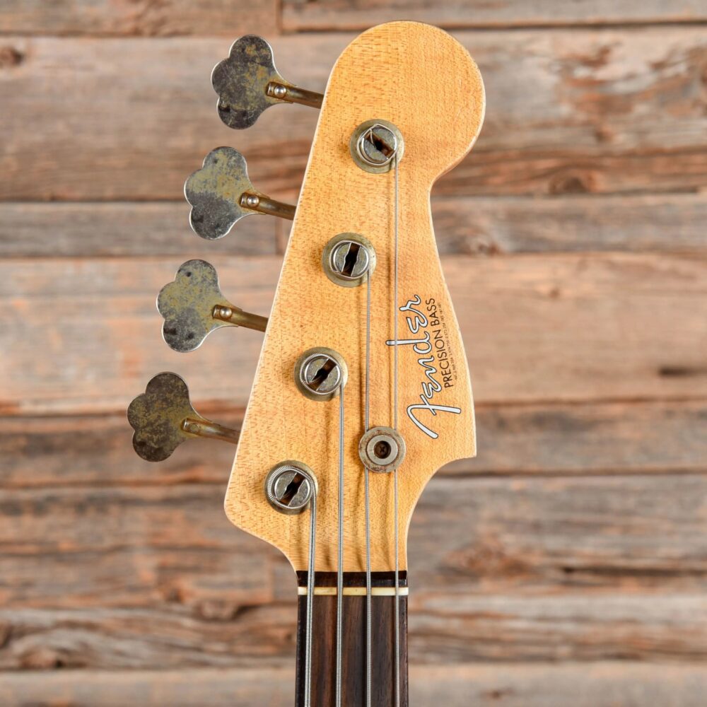 Fender Custom Shop '63 Precision Bass Relic Aztec Gold 2021 - The Guitar Rescue-The Guitar Rescue