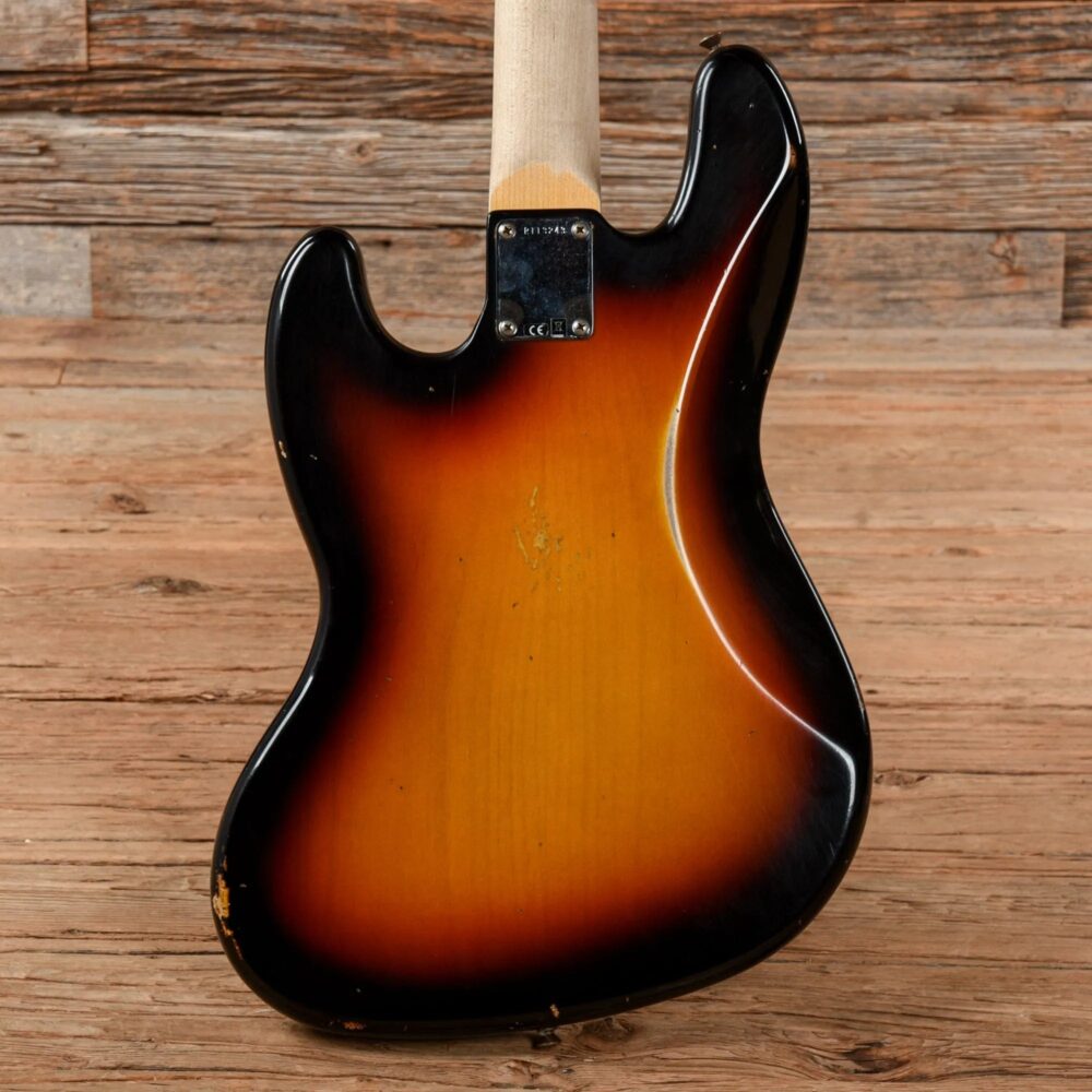 Fender Custom Shop '64 Jazz Bass Relic 3-Tone Sunburst 2021 - The Guitar Rescue-The Guitar Rescue