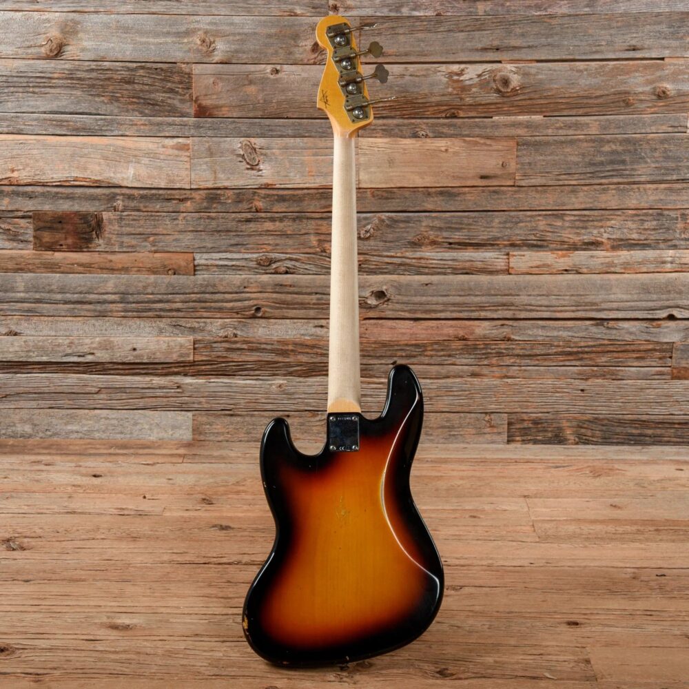 Fender Custom Shop '64 Jazz Bass Relic 3-Tone Sunburst 2021 - The Guitar Rescue-The Guitar Rescue