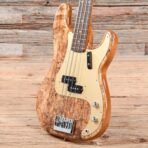 Fender Custom Shop Artisan Precision Bass Spalted Maple Top Natural 2018 - The Guitar Rescue-The Guitar Rescue