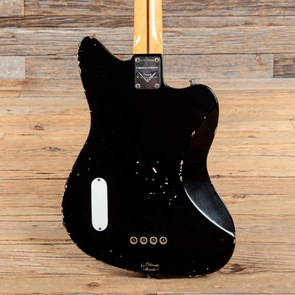 Fender Custom Shop La Cabronita Boracho Relic Black 2012 - The Guitar Rescue-The Guitar Rescue