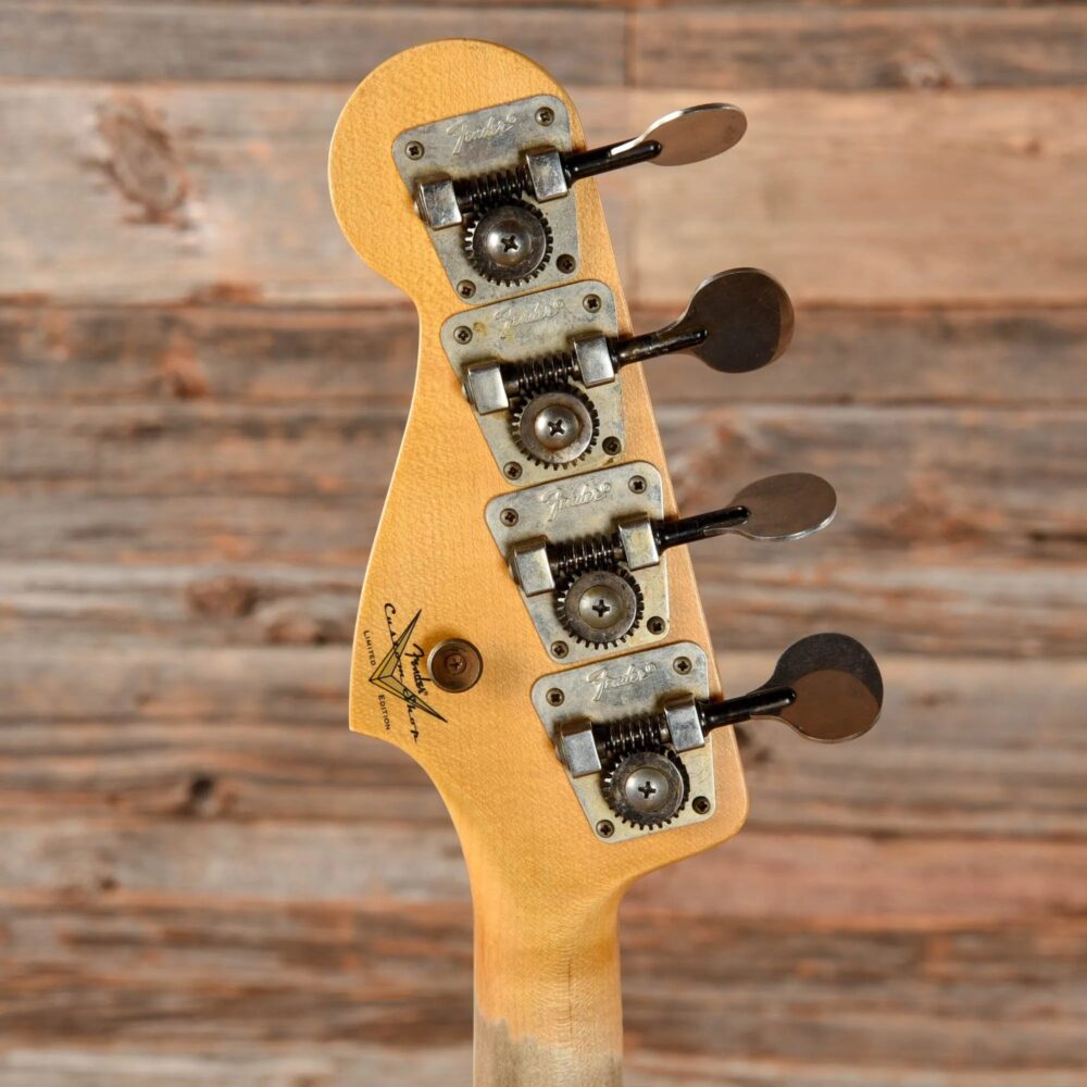 Fender Custom Shop Limited Edition P Jazz Bass Journeyman Relic Sunburst 2021 - The Guitar Rescue-The Guitar Rescue