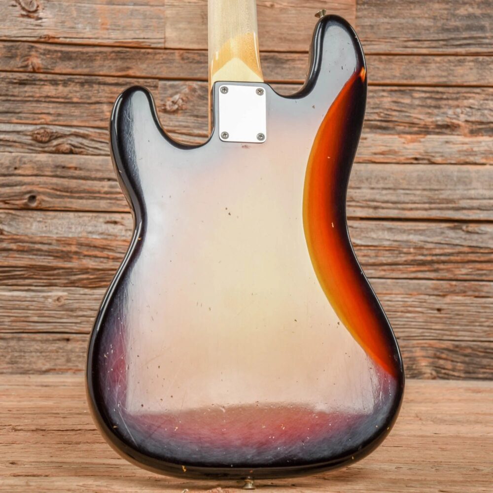 Fender Custom Shop Limited Edition P Jazz Bass Journeyman Relic Sunburst 2021 - The Guitar Rescue-The Guitar Rescue