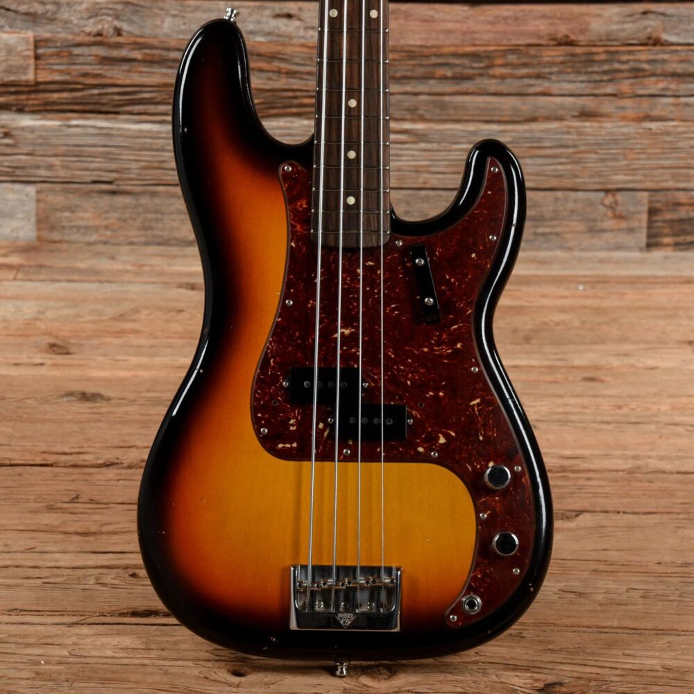 Fender Custom Shop Post Modern Bass Journeyman Relic Sunburst 2018 - The Guitar Rescue-The Guitar Rescue