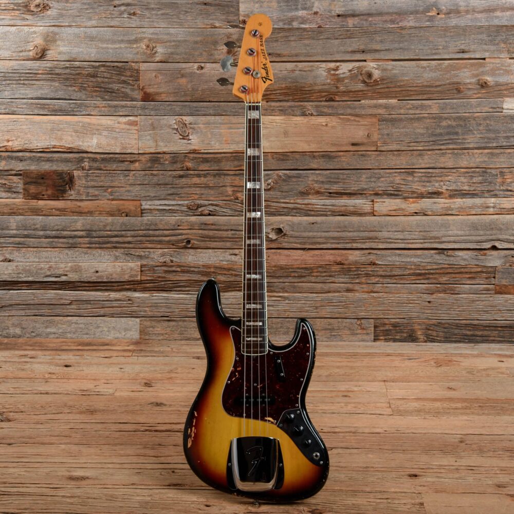 Fender Jazz Bass 3-Color Sunburst 1972 - The Guitar Rescue-The Guitar Rescue
