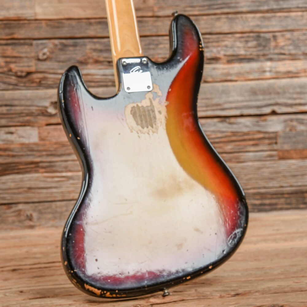 Fender Jazz Bass 3-Color Sunburst 1972 - The Guitar Rescue-The Guitar Rescue